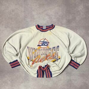 Vintage 90s Winnipeg Jets NHL Crewneck
